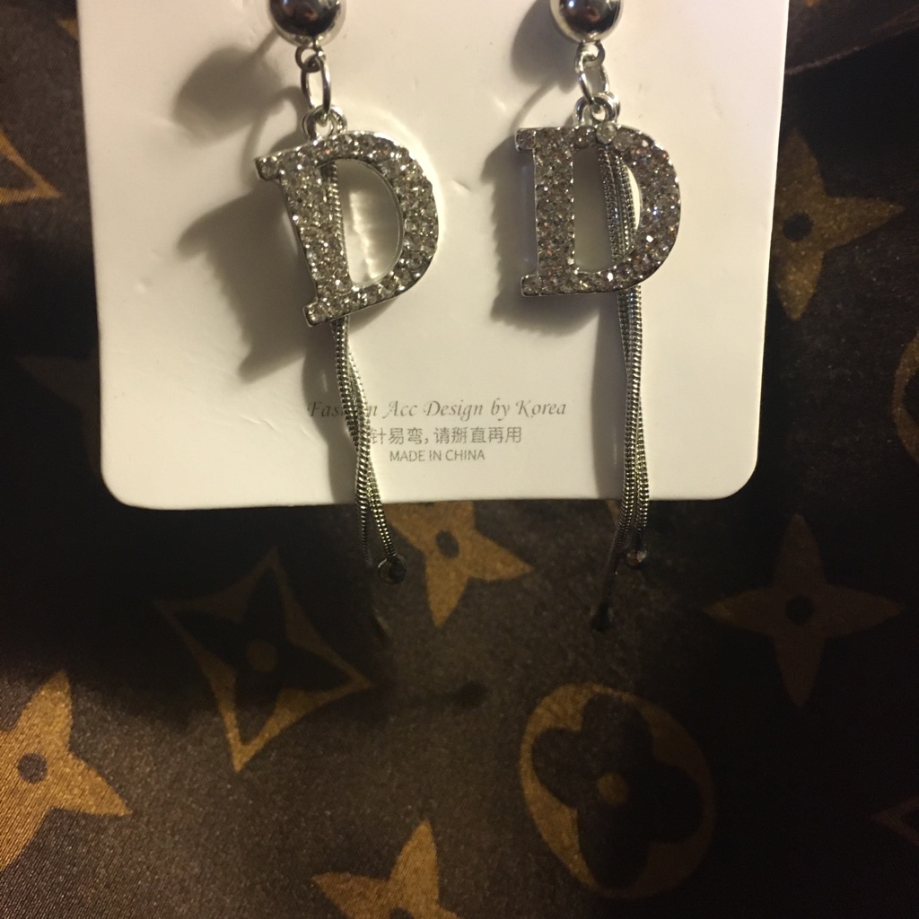 Initial D Earrings
